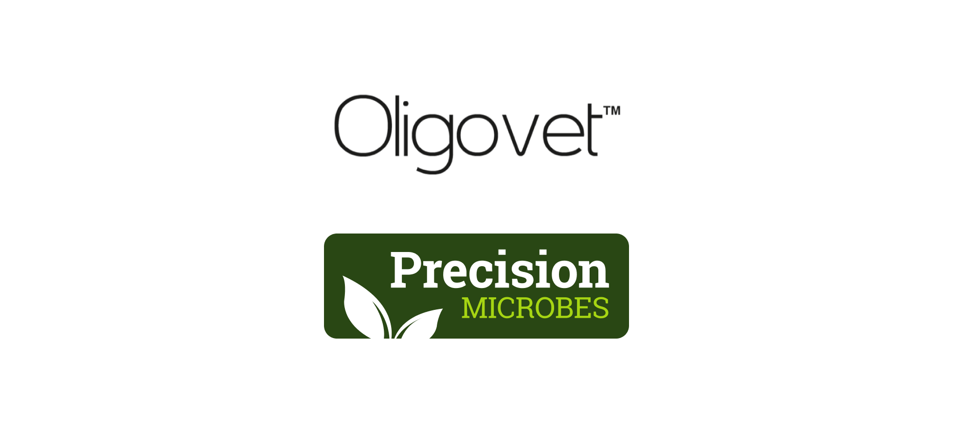 Oligovet & Precision Microbes logos
