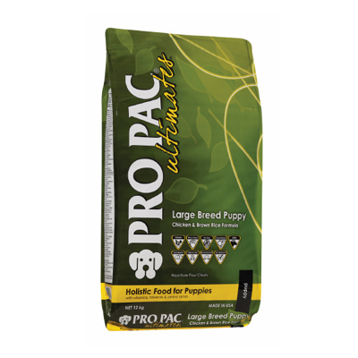 Pro Pac Ultimates Large Breed Puppy W/Chicken & Brown Rice Whole Grain 2.5kg
