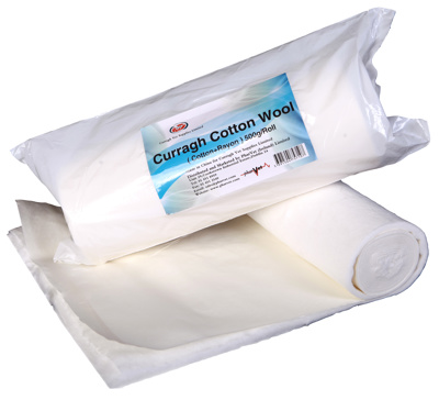 Curragh Cotton Wool 500gm (Cotton & Rayon)