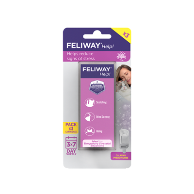 Feliway Help 3 Pack Cartridge Refill